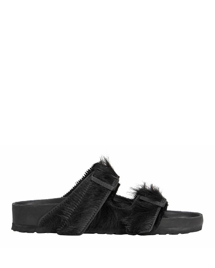 Rick Owens X Birkenstock Arizona Double Buckle Black Sandals Black 36