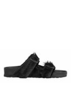 Rick Owens X Birkenstock Arizona Double Buckle Black Sandals Black 36