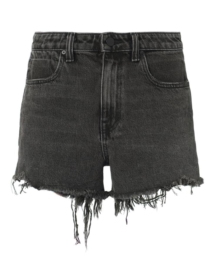 Alexander Wang Bite Grey Cut Off Shorts