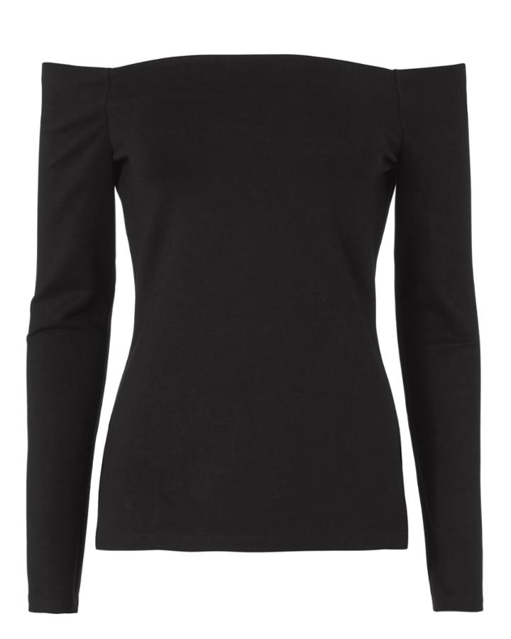 &quot;l'agence Cynthia Off-the-shoulder Ponte Top&quot;