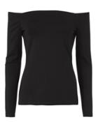 &quot;l'agence Cynthia Off-the-shoulder Ponte Top&quot;