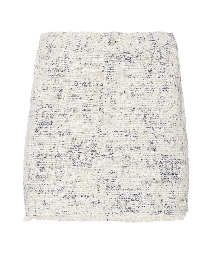 Derek Lam 10 Crosby Lyla Tweed Skirt Multi Zero