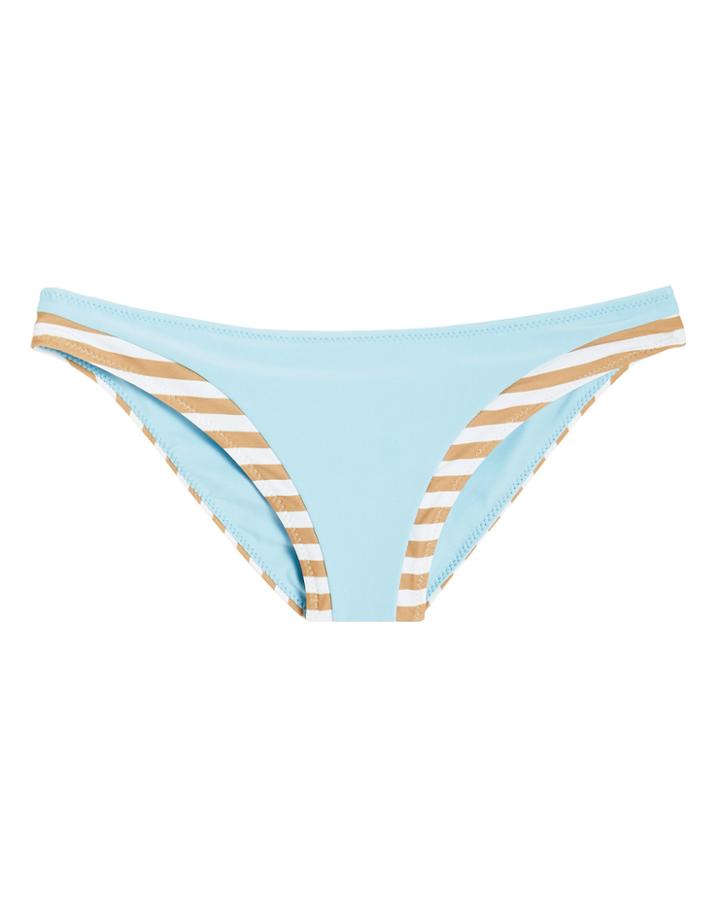 Same Swim Llc Same Swim Divine Bikini Bottoms White/blue S