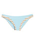 Same Swim Llc Same Swim Divine Bikini Bottoms White/blue S