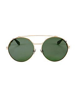 Givenchy Brow Bar Oversized Round Sunglasses