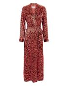 Michelle Mason Leopard Silk Duster Leopard Zero