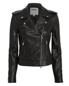 L'agence Perfecto Leather Black Jacket Black S