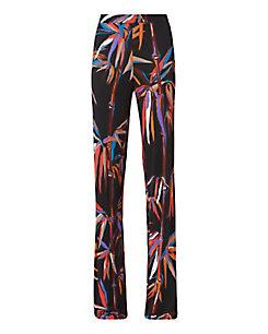 Emilio Pucci Bamboo Straight Leg Trousers