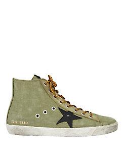 Golden Goose Francy Canvas High-top Sneakers