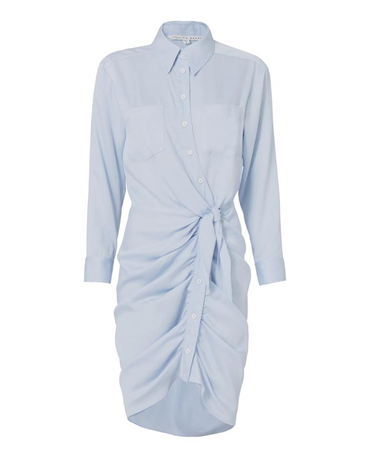 Veronica Beard Sierra Ruched Mini Dress