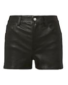 Helmut Lang Stretch Leather Shorts