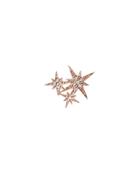 Sydney Evan Triple Starburst Diamond Stud Earring Gold 1size