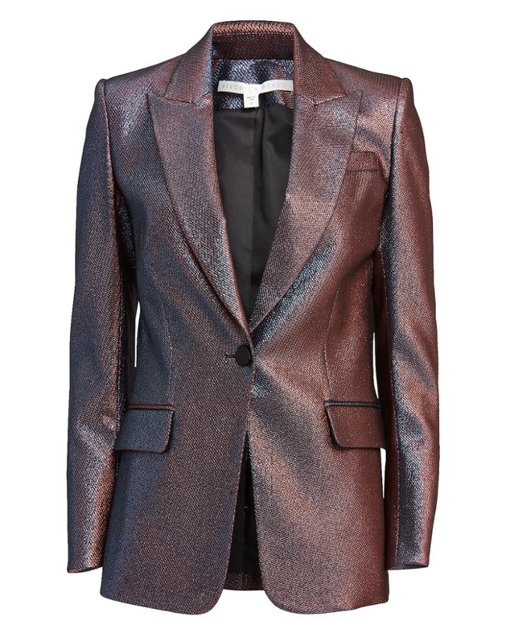 Veronica Beard Ashburn Blazer Pink-drk Zero