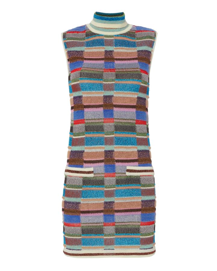Missoni Block Knit Mini Dress