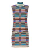 Missoni Block Knit Mini Dress