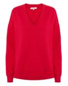Tibi Slouchy Red Sweatshirt Red P