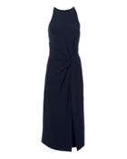 Dion Lee Side Twist Tank Dress Navy 12