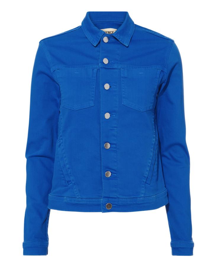 L'agence Celine Blue Denim Jacket Denim P