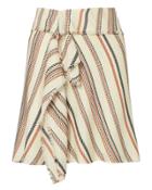 Exclusive For Intermix Kat Tribal Wrap Skirt Stripe P