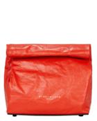 Simon Miller Red Leather Lunch Bag Red 1size