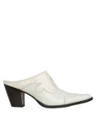 Maryam Nassir Zadeh Romeo Western Mules Ivory 36.5