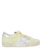 Golden Goose Hi Star Yellow Leather Low-top Sneakers Yellow/silver 38
