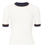 Alc A.l.c. Ringer Ribbed Tee White P