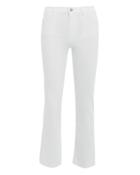 J Brand Ruby Cropped Cigarette Jeans White 29
