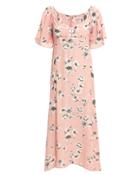 Flynn Skye Tasha Midi Dress Blush/floral P