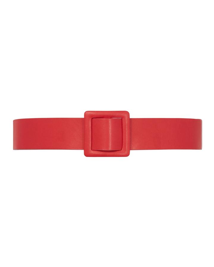 Deborah Drattell Violetta Reversible Belt Red P/s