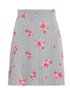Flynn Skye It Floral Mini Skirt Grey/floral P