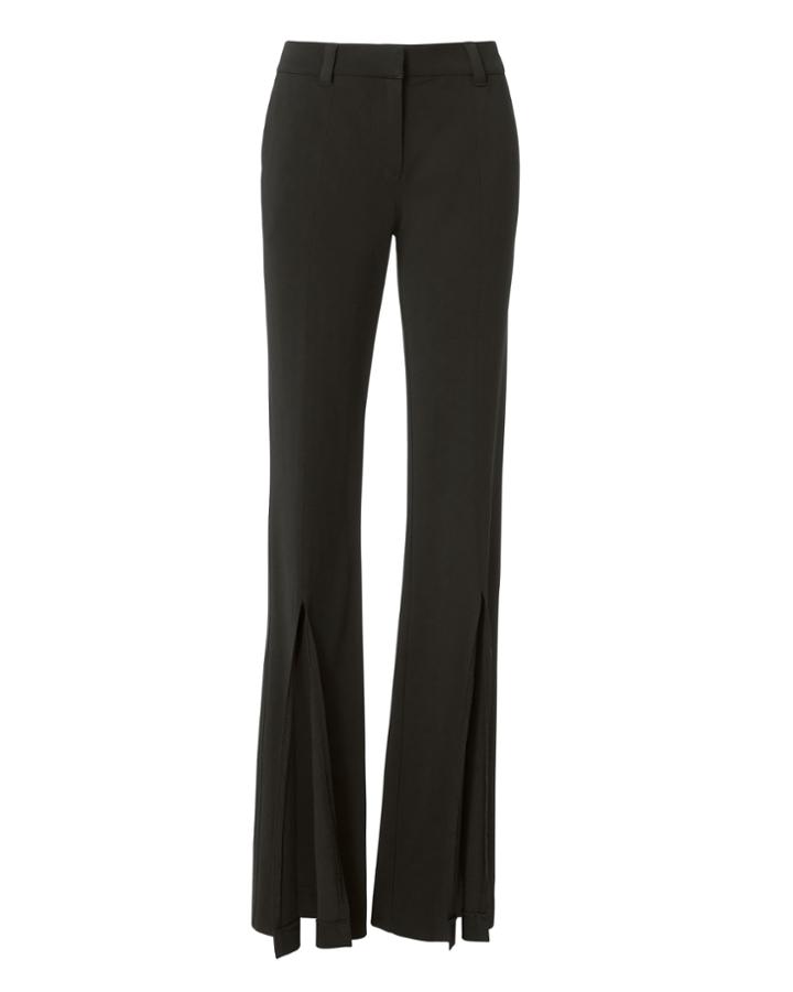Alc A.l.c. Capen Slit Trousers Black Zero