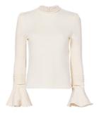 Intermix See By Chlo Trumpet Hem Sweatshirt Top