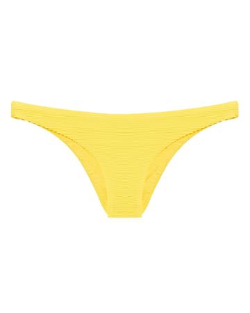 Inc Swim Ribbed Yellow Bikini Bottom Yellow S
