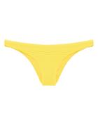 Inc Swim Ribbed Yellow Bikini Bottom Yellow S