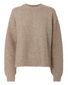 Helmut Lang Textured Beige Sweater