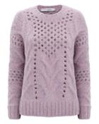 Iro Fordon Oversized Sweater Purple-lt S