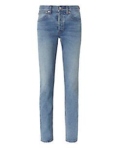 Re/done Light Denim Straight Jeans