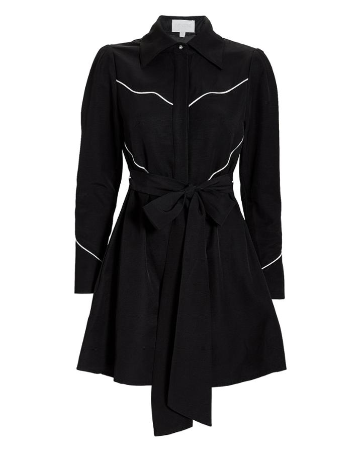 Devine Heritage Divine Heritage Western Mini Dress Black P