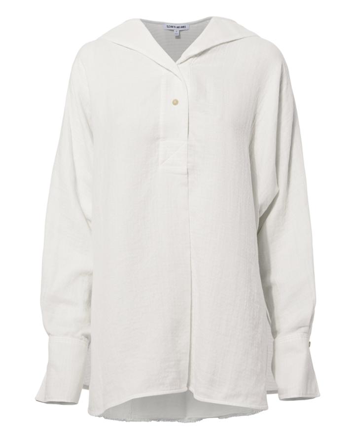 Elizabeth And James Carson Baja Hoodie White P