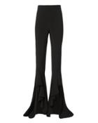 Cushnie Et Ochs Ula High Waist Ruffle Pants Black 2