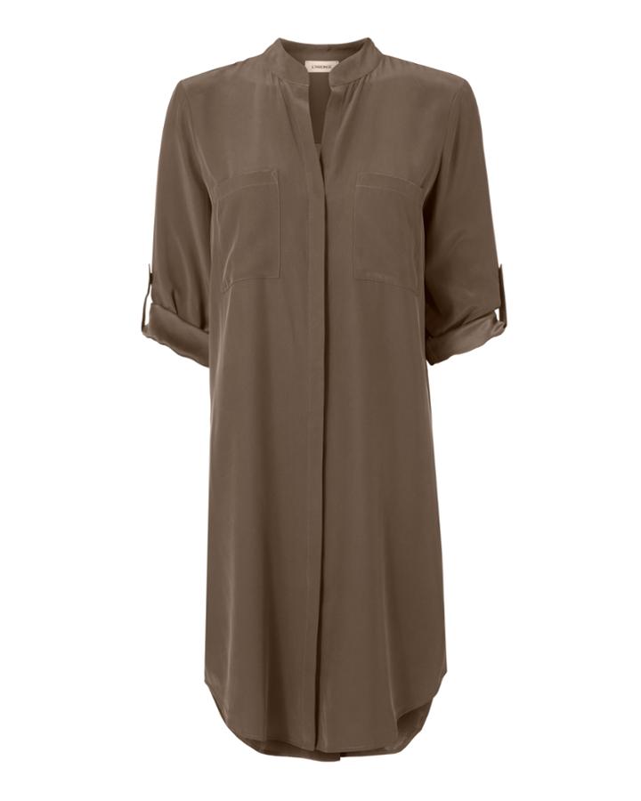 L'agence Amalia High-low Hem Shirtdress