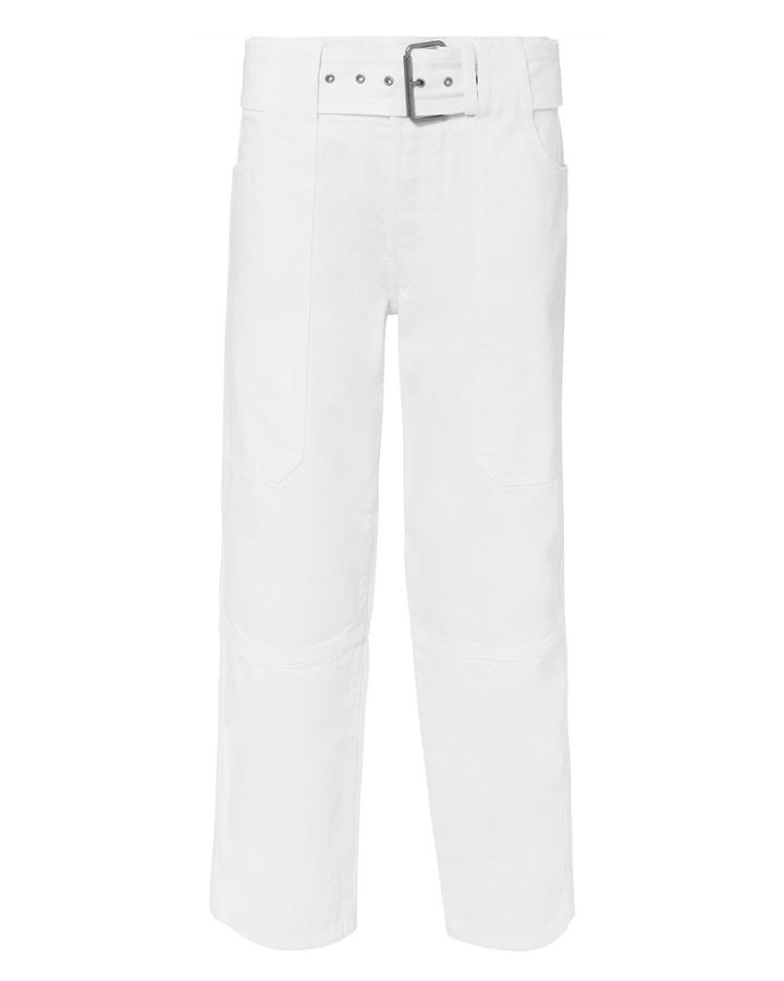 Proenza Schouler Pswl Utility White Jeans White 26