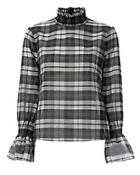 Exclusive For Intermix Lulu Plaid Top