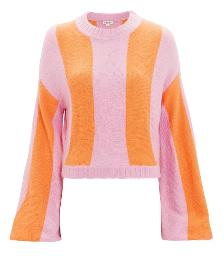 For Love & Lemons Lauryn Sweater Orange/pink P