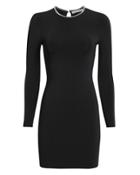 Alexander Wang Ball Chain Black Mini Dress Black S