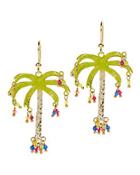 Rosantica Honolulu Palm Tree Earrings