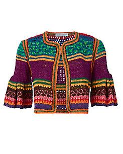 Spencer Vladimir Tulum Crochet Jacket
