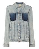 L Agence Denim L'agence Karina Oversized Denim Jacket Denim M