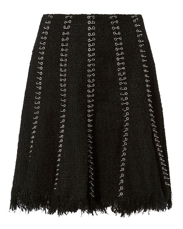 Alexander Wang Ring Seam Flare Skirt